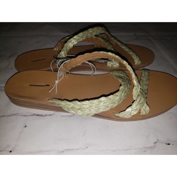NWT Women's Opal Strappy Slide Sandals Sage - Universal Thread - Size 8.5 - Picture 4 of 5
